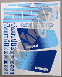 Fantic Issimo Kleberset 287 / 288 Blau